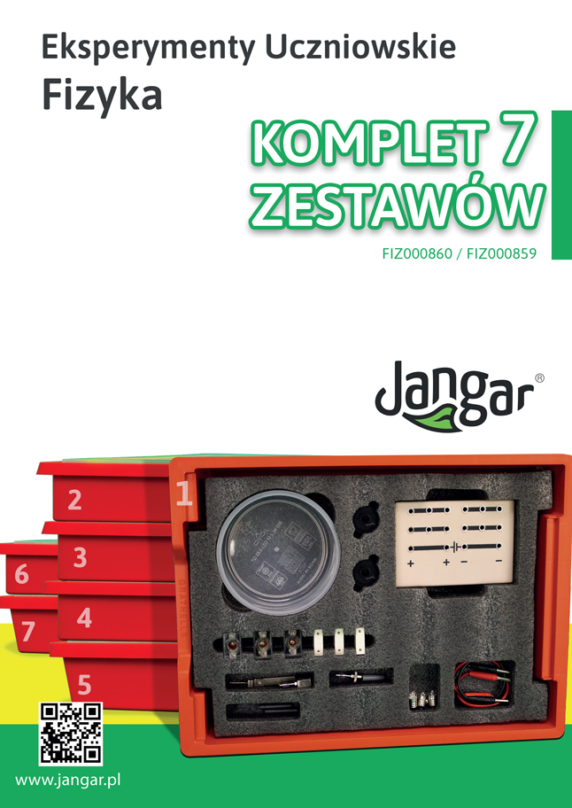 Eksperymenty uczniowskie Komplet 7 zestawów – FIZYKA
