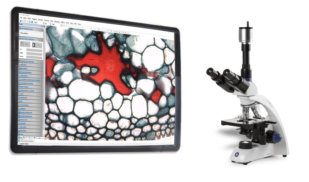 Mikroskop cyfrowy do monitora interaktywnego