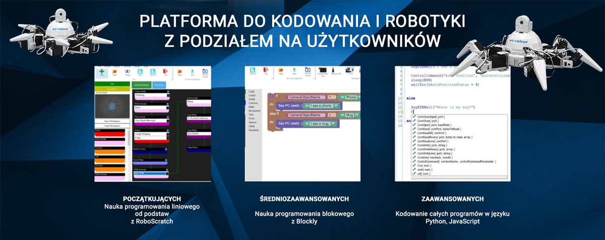 Pltforma do programowania robotów